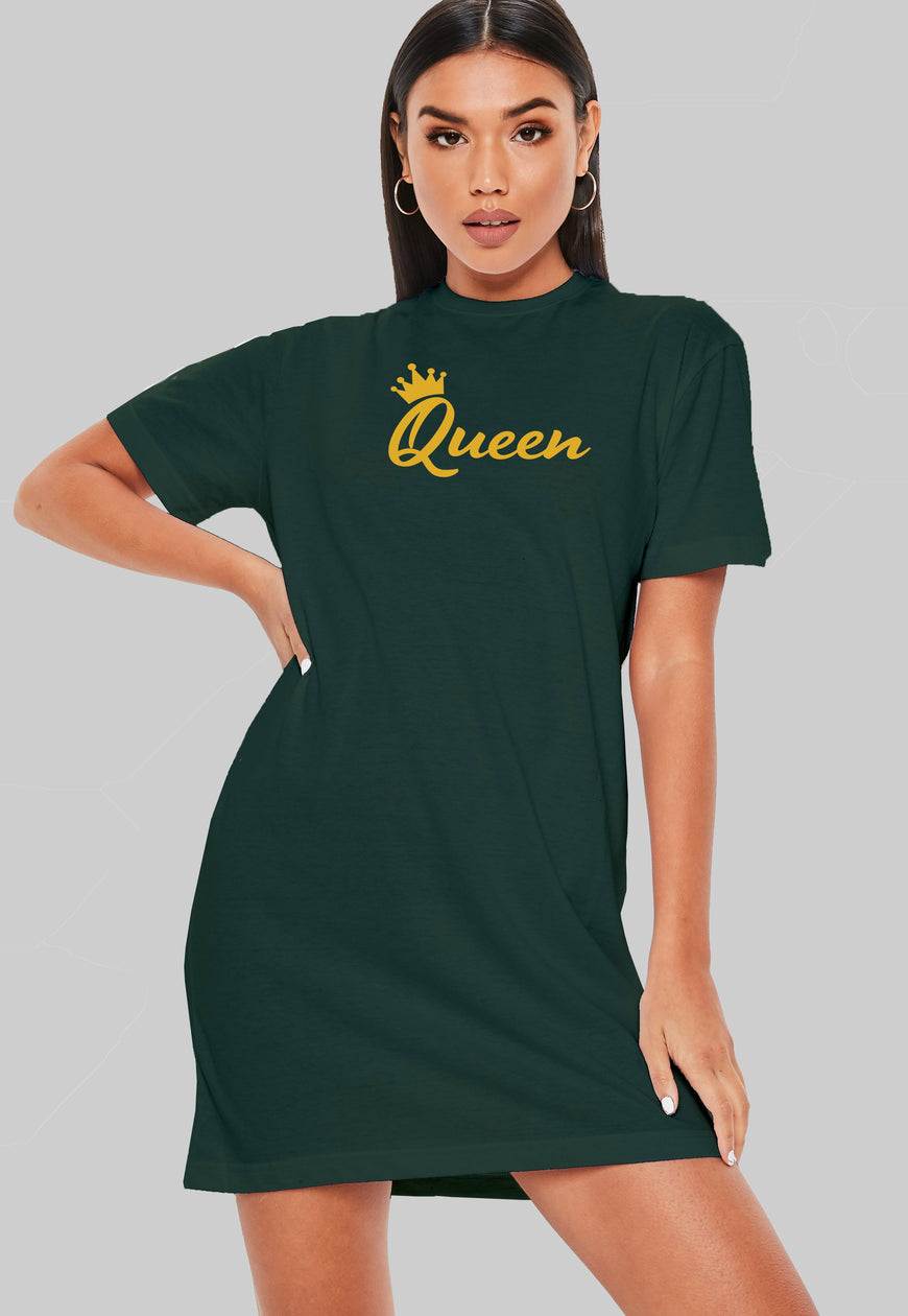 Queen T-Shirt Dress
