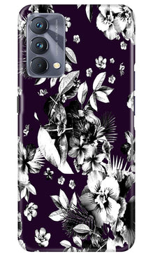 white flowers Mobile Back Case for Realme GT 5G Master Edition (Design - 7)