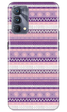 Zigzag line pattern3 Mobile Back Case for Realme GT 5G Master Edition (Design - 11)