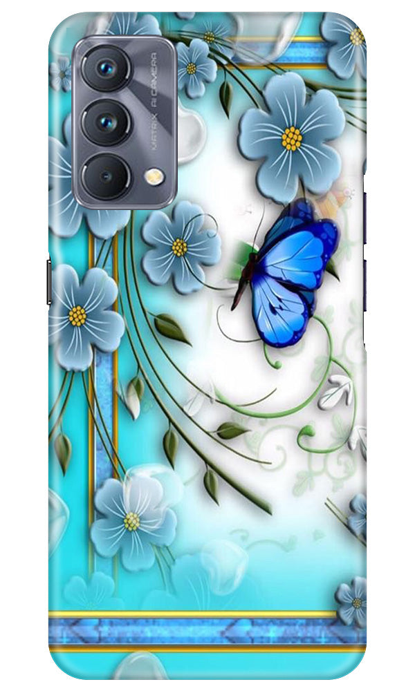 Blue Butterfly Case for Realme GT 5G Master Edition