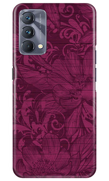 Purple Backround Mobile Back Case for Realme GT 5G Master Edition (Design - 22)