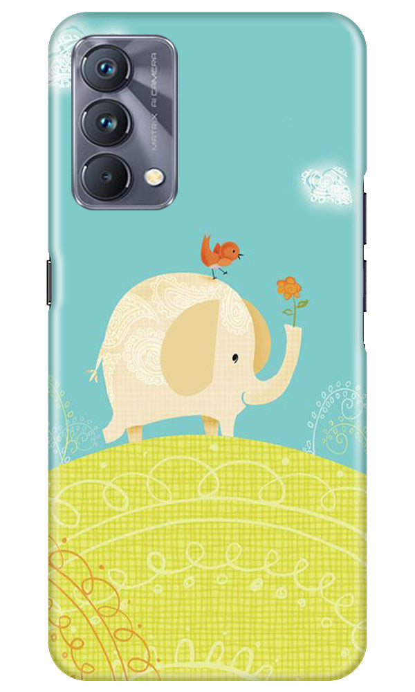 Elephant Painting Case for Realme GT 5G Master Edition