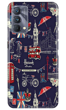Love London Mobile Back Case for Realme GT 5G Master Edition (Design - 75)
