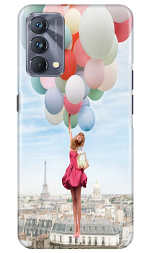 Girl with Baloon Mobile Back Case for Realme GT 5G Master Edition (Design - 84)