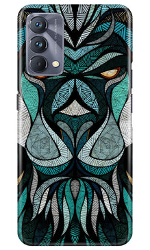 Lion Mobile Back Case for Realme GT 5G Master Edition (Design - 97)