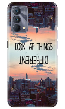 Look at things different Mobile Back Case for Realme GT 5G Master Edition (Design - 99)