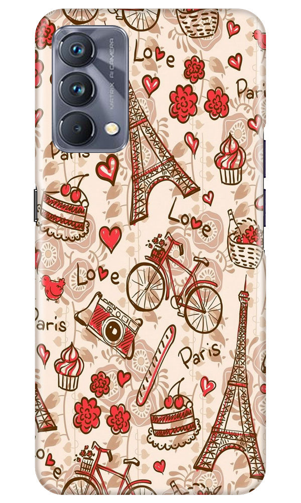 Love Paris Case for Realme GT 5G Master Edition  (Design - 103)