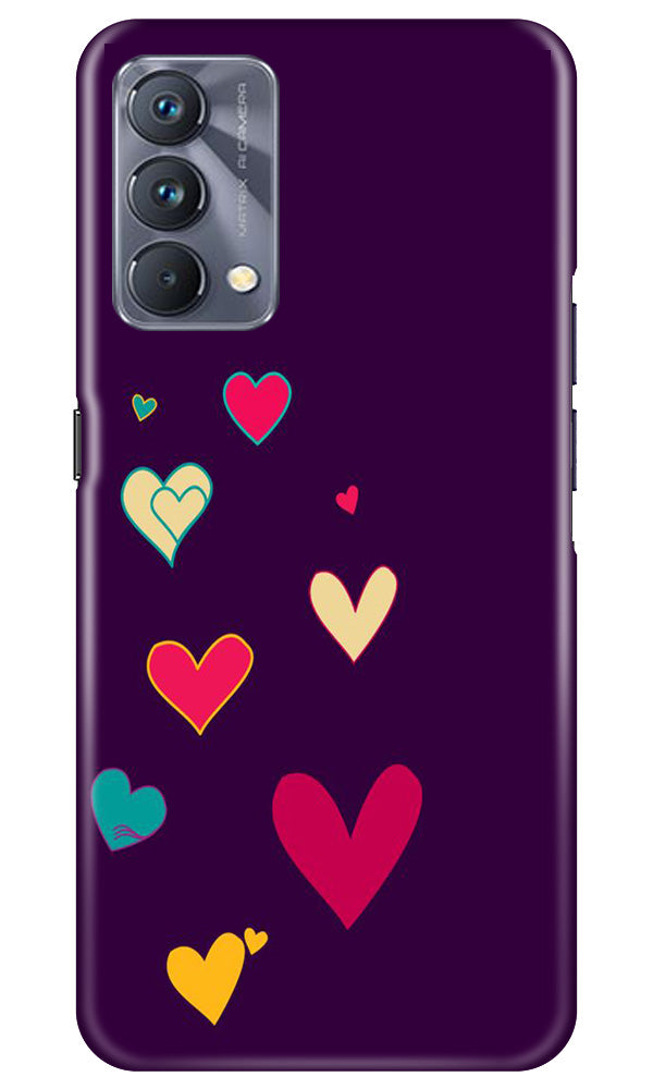 Purple Background Case for Realme GT 5G Master Edition(Design - 107)