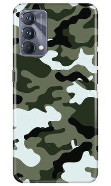 Army Camouflage Mobile Back Case for Realme GT 5G Master Edition  (Design - 108)
