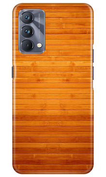 Wooden Look Mobile Back Case for Realme GT 5G Master Edition  (Design - 111)