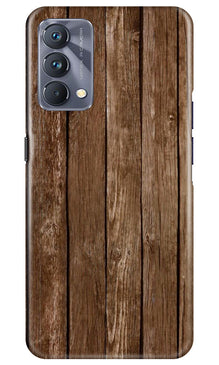 Wooden Look Mobile Back Case for Realme GT 5G Master Edition  (Design - 112)