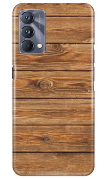 Wooden Look Mobile Back Case for Realme GT 5G Master Edition  (Design - 113)