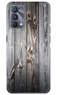 Wooden Look Mobile Back Case for Realme GT 5G Master Edition  (Design - 114)