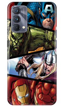 Avengers Superhero Mobile Back Case for Realme GT 5G Master Edition  (Design - 124)