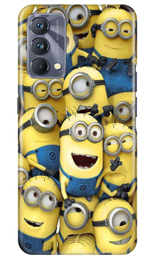 Minions Mobile Back Case for Realme GT 5G Master Edition  (Design - 127)