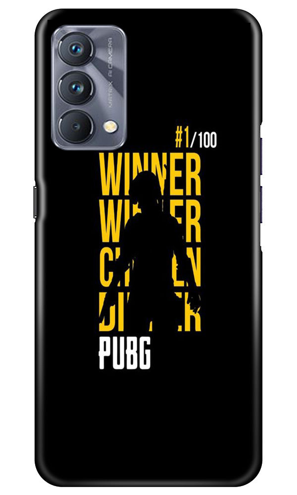 Pubg Winner Winner Case for Realme GT 5G Master Edition  (Design - 146)