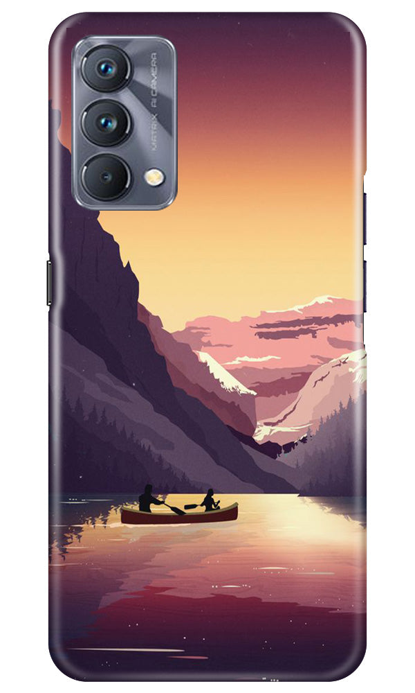 Mountains Boat Case for Realme GT 5G Master Edition (Design - 150)