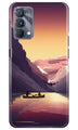 Mountains Boat Case for Realme GT 5G Master Edition (Design - 150)