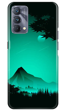 Moon Mountain Mobile Back Case for Realme GT 5G Master Edition (Design - 173)