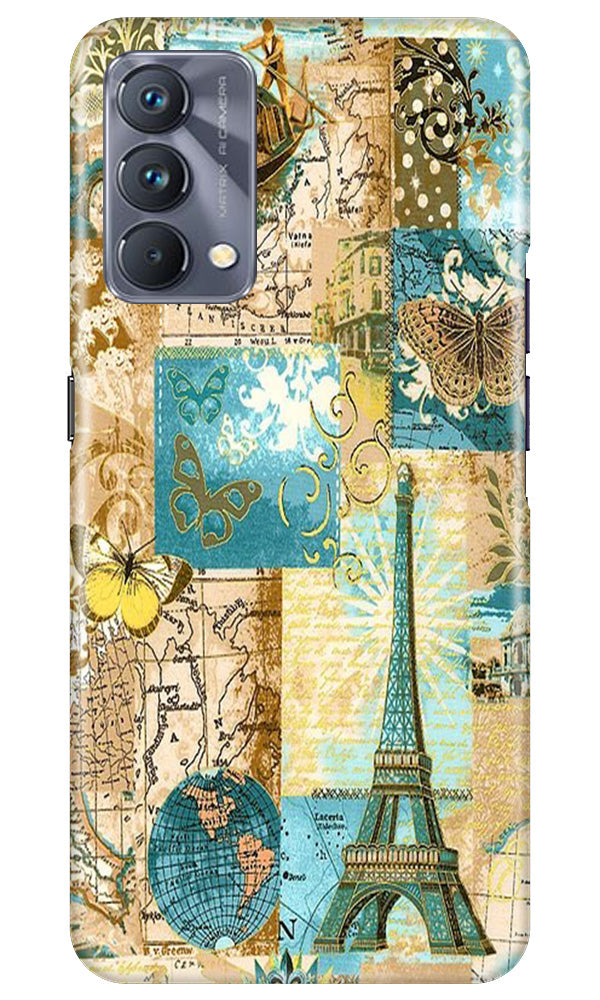 Travel Eiffel Tower Case for Realme GT 5G Master Edition (Design No. 175)