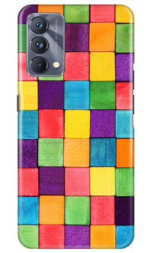 Puzzle Pattern Mobile Back Case for Realme GT 5G Master Edition (Design - 186)