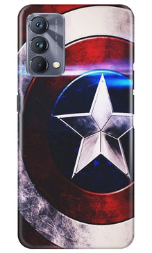 Captain America Mobile Back Case for Realme GT 5G Master Edition (Design - 249)