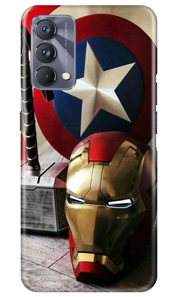 Captain America Shield Case for Realme GT 5G Master Edition (Design No. 222)