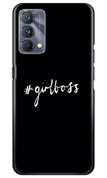 Like a Girl Boss Mobile Back Case for Realme GT 5G Master Edition (Design - 234)
