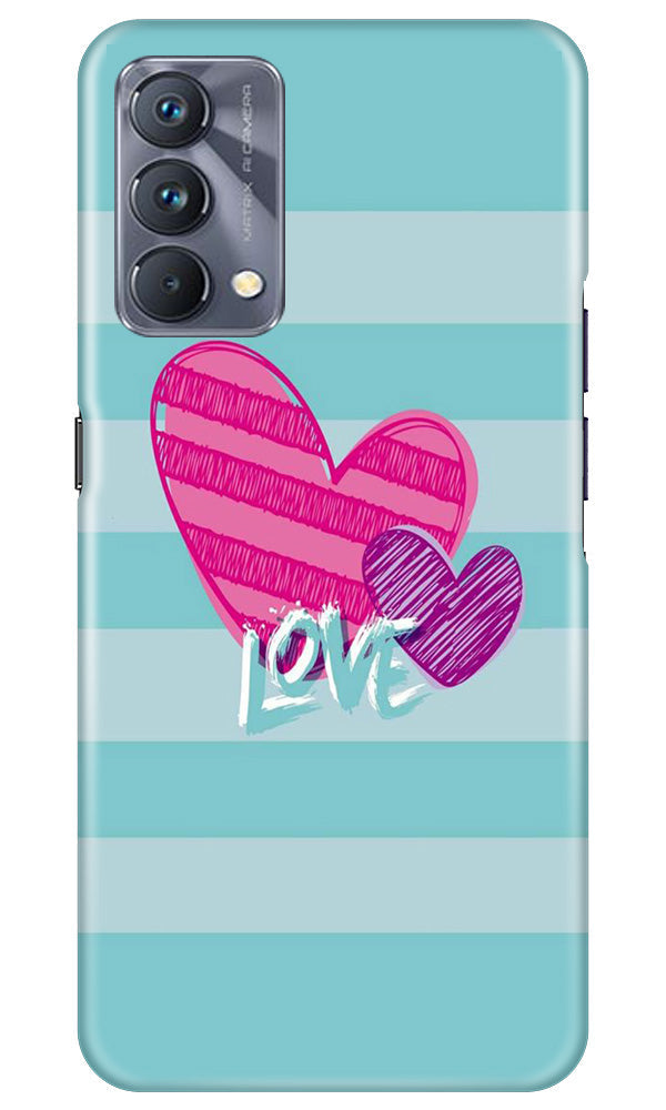 White Heart Case for Realme GT 5G Master Edition (Design No. 260)