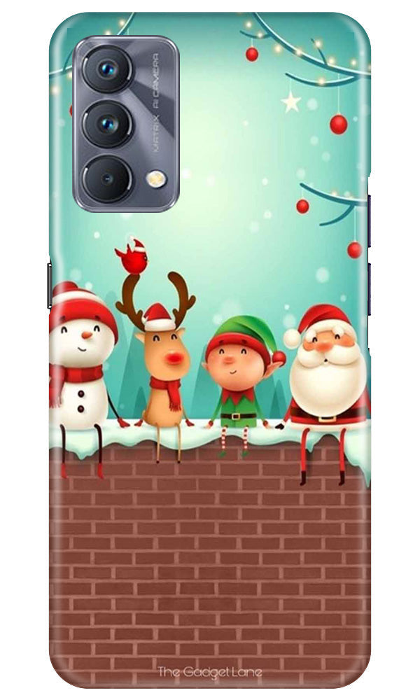 Santa Claus Mobile Back Case for Realme GT 5G Master Edition (Design - 296)