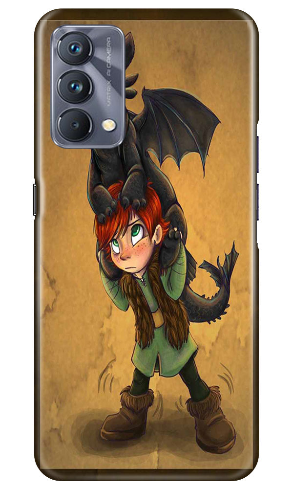 Dragon Mobile Back Case for Realme GT 5G Master Edition (Design - 298)