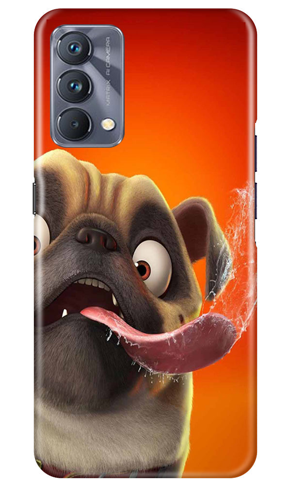 Dog Mobile Back Case for Realme GT 5G Master Edition (Design - 303)