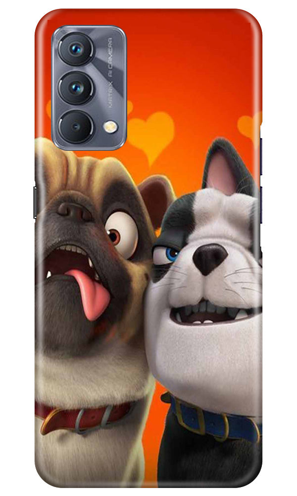 Dog Puppy Mobile Back Case for Realme GT 5G Master Edition (Design - 310)
