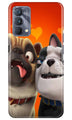 Dog Puppy Mobile Back Case for Realme GT 5G Master Edition (Design - 310)