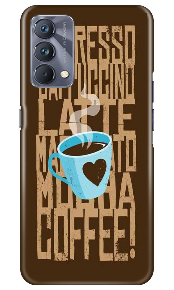 Love Coffee Mobile Back Case for Realme GT 5G Master Edition (Design - 311)