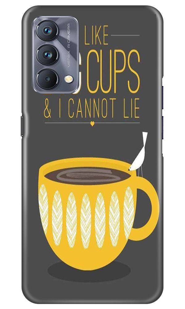 Big Cups Coffee Mobile Back Case for Realme GT 5G Master Edition (Design - 312)