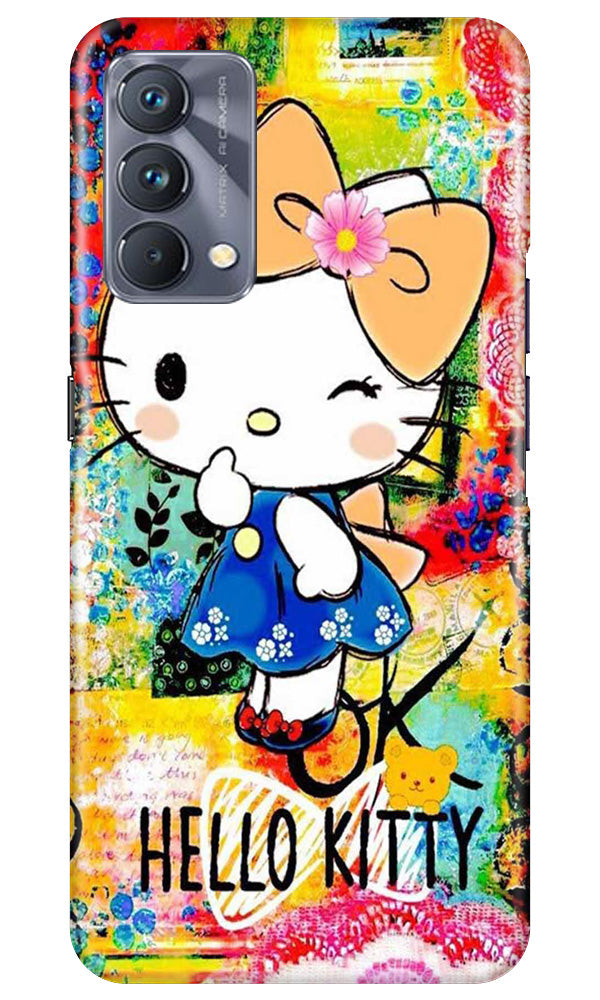 Hello Kitty Mobile Back Case for Realme GT 5G Master Edition (Design - 321)