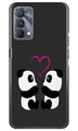 Panda Love Mobile Back Case for Realme GT 5G Master Edition (Design - 355)
