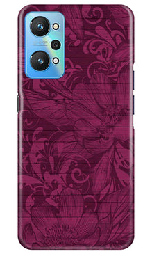 Purple Backround Mobile Back Case for Realme GT Neo 2 (Design - 22)