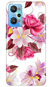 Beautiful flowers Mobile Back Case for Realme GT Neo 2 (Design - 23)