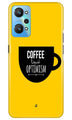Coffee Optimism Mobile Back Case for Realme GT Neo 2 (Design - 313)