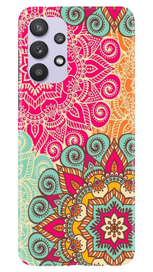 Rangoli art Mobile Back Case for Samsung Galaxy A32 5G (Design - 6)