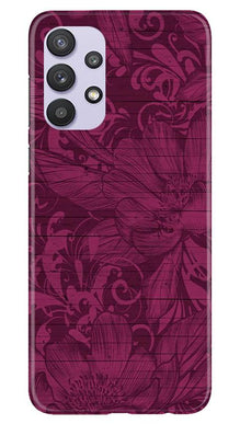 Purple Backround Mobile Back Case for Samsung Galaxy A32 5G (Design - 22)