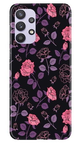 Rose Black Background Case for Samsung Galaxy A32 5G