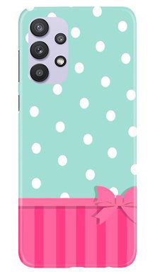 Gift Wrap Mobile Back Case for Samsung Galaxy A32 5G (Design - 30)