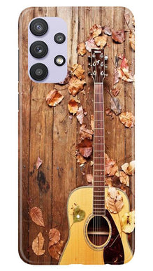 Guitar Mobile Back Case for Samsung Galaxy A32 5G (Design - 43)