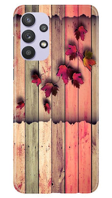 Wooden look2 Mobile Back Case for Samsung Galaxy A32 5G (Design - 56)