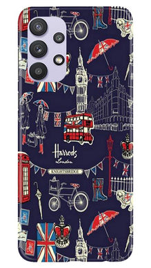 Love London Mobile Back Case for Samsung Galaxy A32 5G (Design - 75)