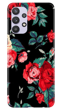 Red Rose2 Mobile Back Case for Samsung Galaxy A32 5G (Design - 81)