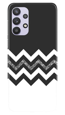 Black white Pattern2Mobile Back Case for Samsung Galaxy A32 5G (Design - 83)